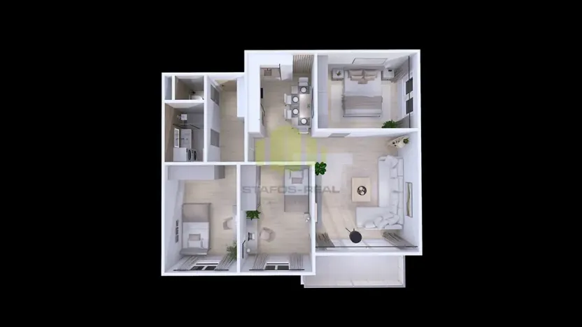 Pronájem bytu 4+kk, Olomouc, Topolová, 84 m2