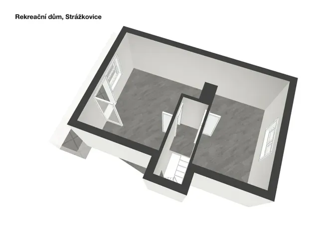 Prodej chaty, Strážkovice, 73 m2