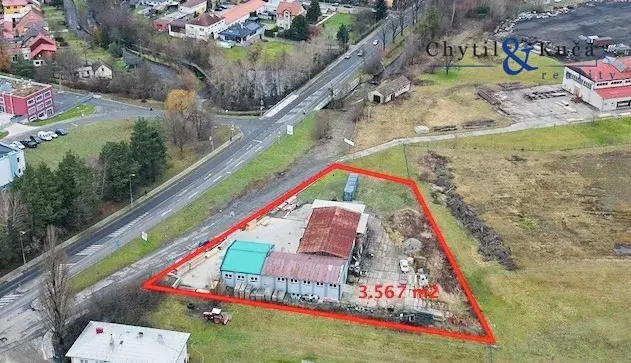 Prodej obchodního prostoru, Bystřice pod Hostýnem, Holešovská, 3567 m2