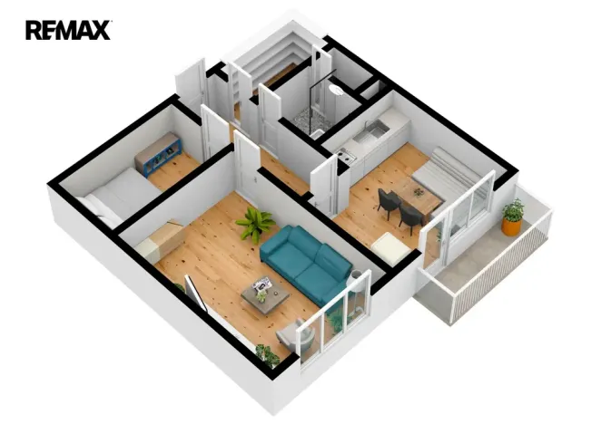 Prodej bytu 2+1, Hradec Králové - Třebeš, Hradecká, 46 m2