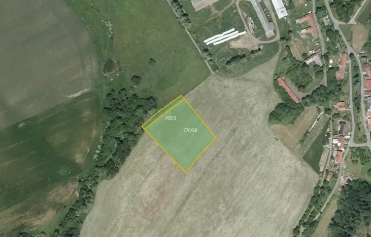 Prodej pole, Drahany, 16415 m2