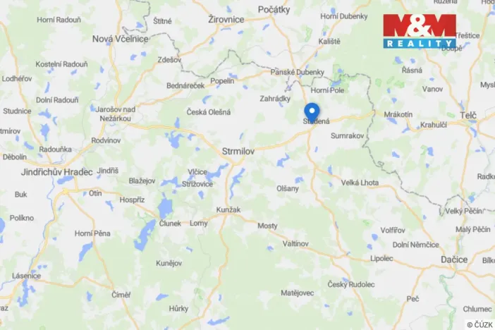 Prodej bytu 2+1, Studená, Komenského, 52 m2