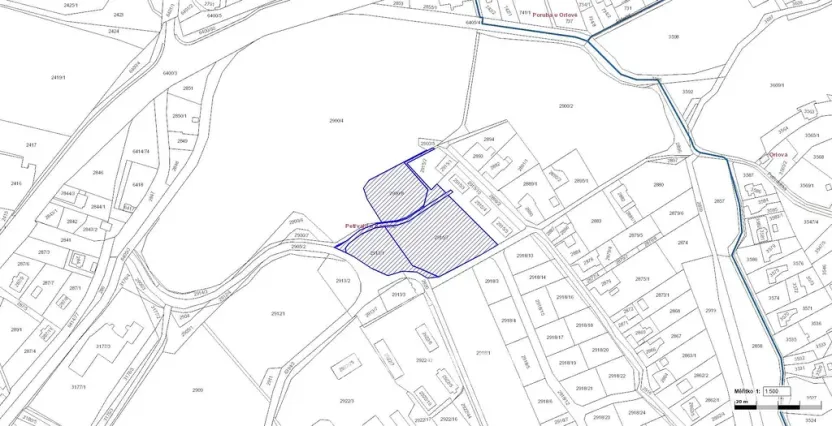 Prodej pozemku, Petřvald, Podlesní, 8672 m2