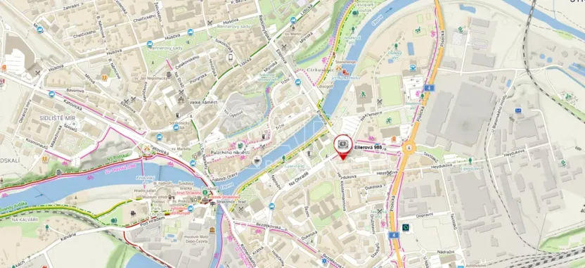 Pronájem bytu 1+kk, Strakonice - Strakonice I, Ellerova, 26 m2