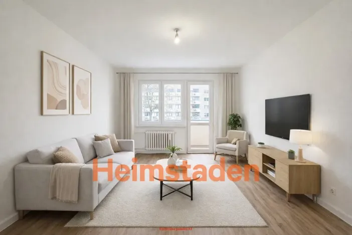Pronájem bytu 2+1, Karviná - Nové Město, Kořenského, 53 m2
