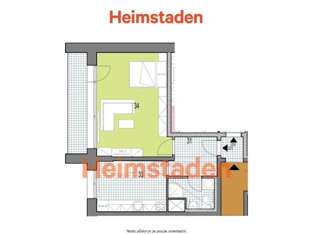 Pronájem bytu 1+1, Karviná - Nové Město, Závodní, 41 m2