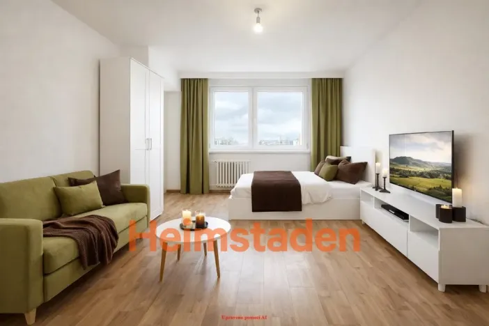 Pronájem bytu 1+kk, Karviná - Hranice, Slovenská, 30 m2