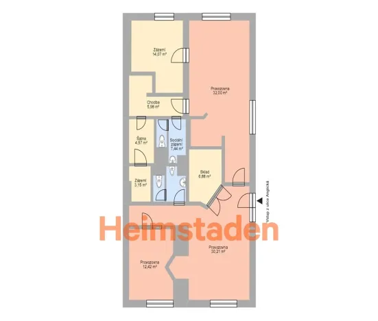 Pronájem obchodního prostoru, Havířov - Šumbark, nám. T. G. Masaryka, 117 m2