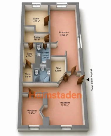 Pronájem obchodního prostoru, Havířov - Šumbark, nám. T. G. Masaryka, 117 m2