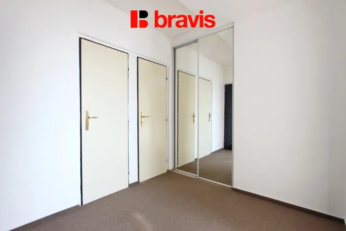 Pronájem bytu 2+kk, Brno - Štýřice, Táborského nábřeží, 40 m2