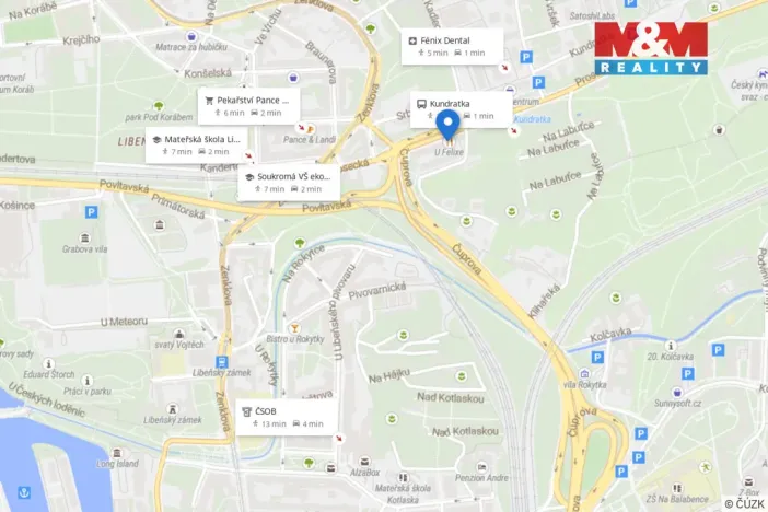 Pronájem bytu 3+1, Praha - Libeň, Prosecká, 80 m2