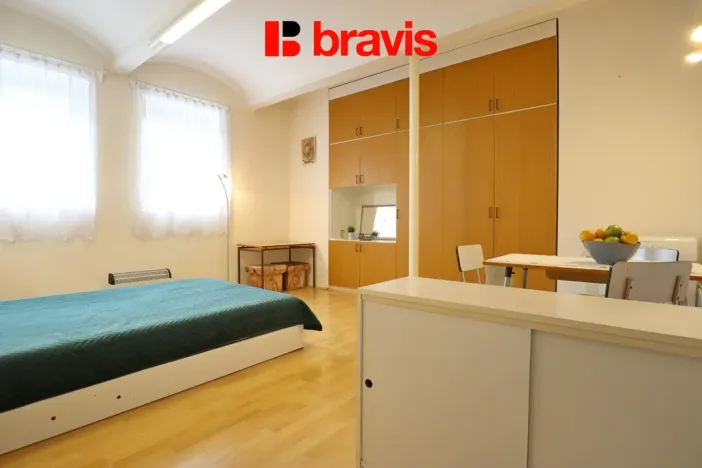 Pronájem bytu 1+1, Brno - Žabovřesky, Královopolská, 30 m2