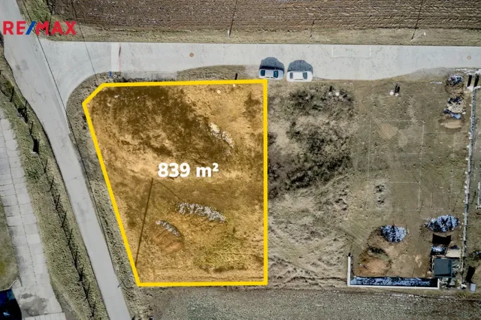 Prodej pozemku pro bydlení, Hvozdnice, 839 m2