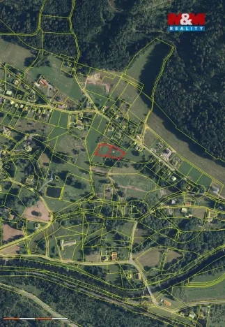 Prodej pozemku pro bydlení, Karlovice, 1140 m2