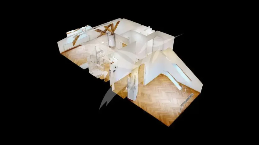 Pronájem bytu 2+kk, Plzeň, Nerudova, 60 m2