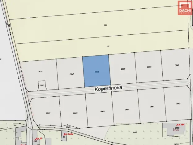 Prodej pozemku pro bydlení, Přerov, 1066 m2