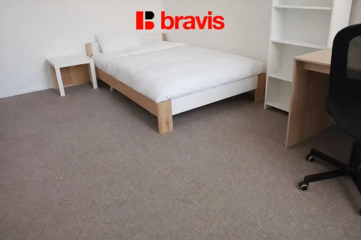 Pronájem bytu 1+kk, Brno - Veveří, Gorkého, 28 m2