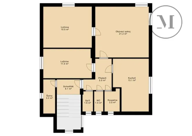 Prodej rodinného domu, Kaplice, Malšské údolí, 242 m2