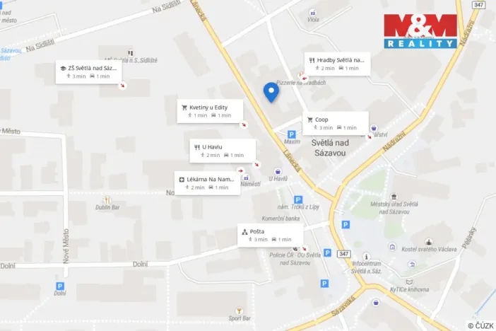 Pronájem obchodního prostoru, Světlá nad Sázavou, Lánecká, 61 m2