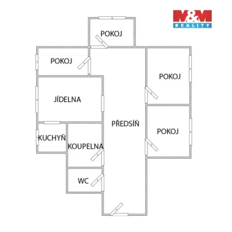 Prodej bytu 4+1, Jirkov, Osvobození, 80 m2