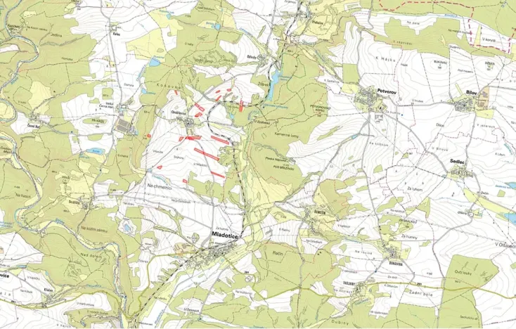 Prodej pole, Mladotice, 71055 m2