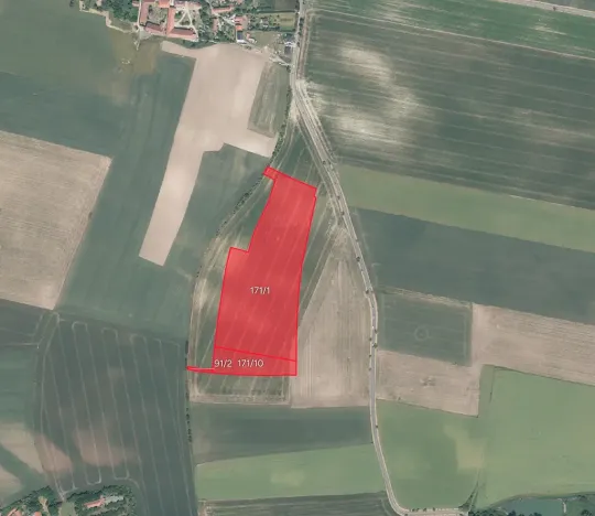 Prodej pole, Hořany, 65645 m2