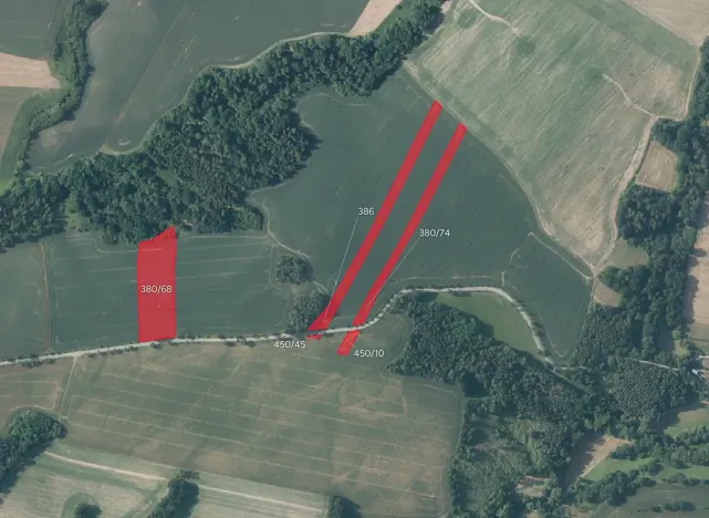 Prodej pole, Petroupim, 29248 m2