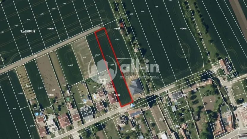 Prodej pozemku pro bydlení, Hoštice-Heroltice - Heroltice, 2085 m2