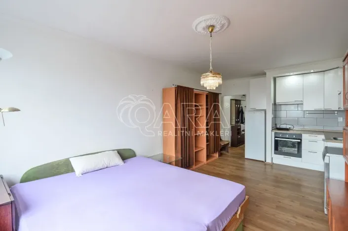 Pronájem bytu 1+kk, Praha - Háje, Bajkonurská, 27 m2