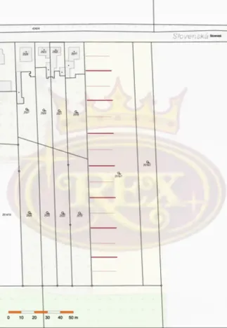 Pronájem zahrady, Jaroměř, Slovenská, 384 m2