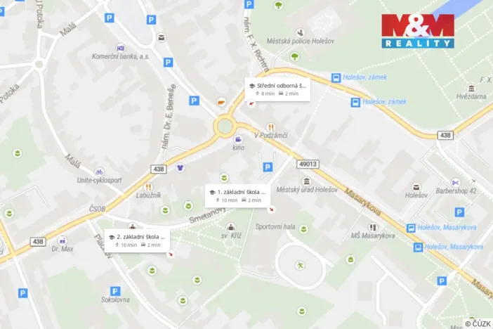 Prodej bytu 2+1, Holešov, nám. Svobody, 60 m2