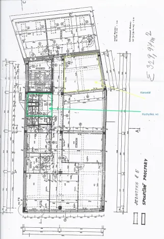 Pronájem kanceláře, Liberec, 1. máje, 45 m2