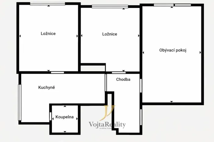 Pronájem bytu 3+1, Olomouc, Lazecká, 68 m2