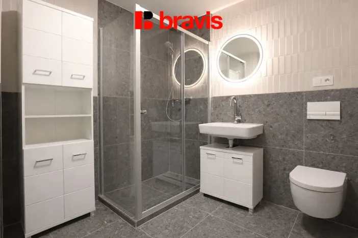 Pronájem bytu 1+kk, Brno - Zábrdovice, Bratislavská, 36 m2