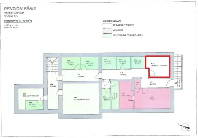 Prodej bytu 3+kk, Vrchlabí - Hořejší Vrchlabí, Horská, 80 m2