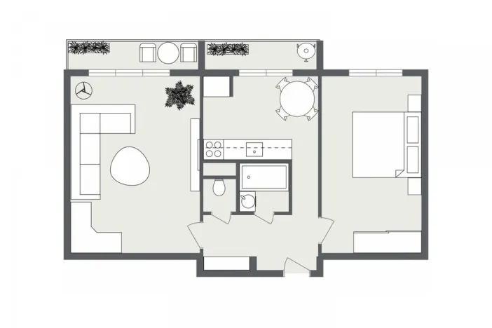 Prodej bytu 2+1, Havířov - Podlesí, Kosmonautů, 49 m2