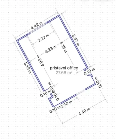 Pronájem kanceláře, Praha - Holešovice, Přístavní, 28 m2