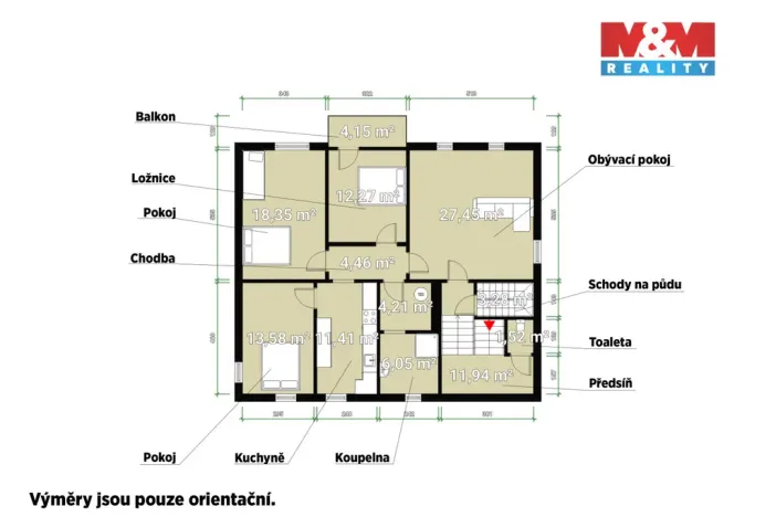 Prodej rodinného domu, Černošice, Komenského, 250 m2