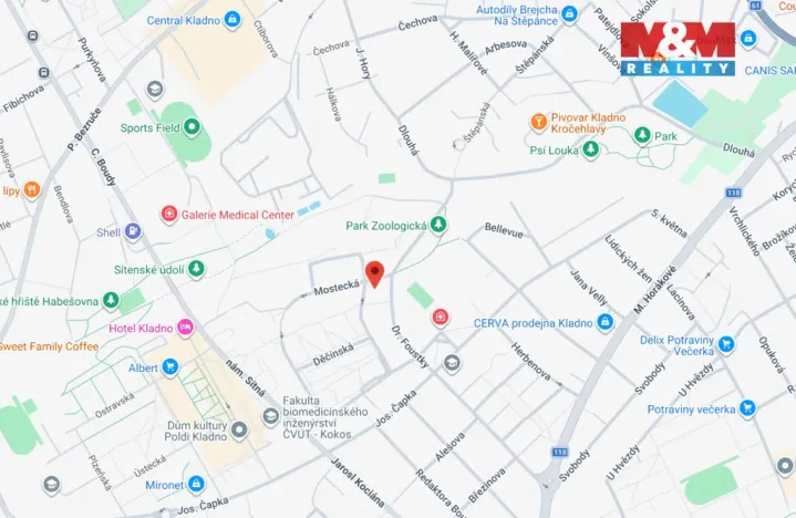 Prodej bytu 1+kk, Kladno - Kročehlavy, Benešovská, 37 m2