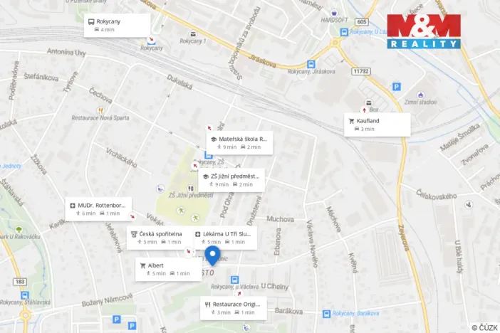 Prodej bytu 2+1, Rokycany - Nové Město, Boženy Němcové, 68 m2