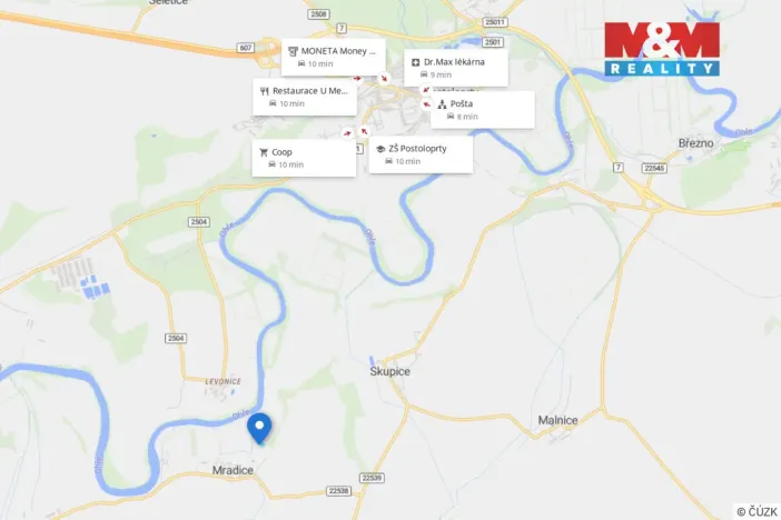 Prodej zahrady, Postoloprty - Mradice, 782 m2