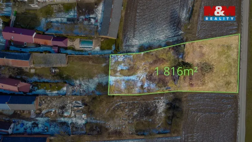 Prodej pozemku pro bydlení, Újezd, 1816 m2