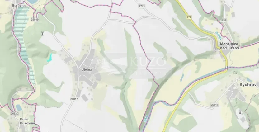 Prodej lesa, Jivina, 3138 m2