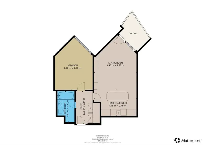 Pronájem bytu 2+kk, Praha - Strašnice, Ramonova, 64 m2