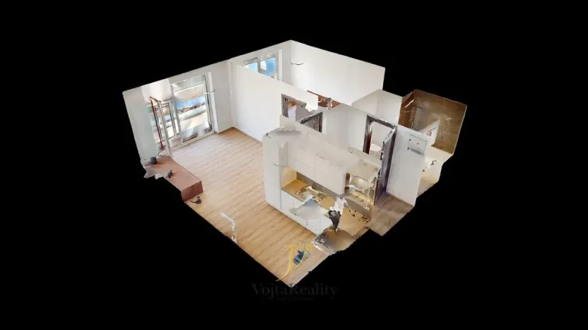 Pronájem bytu 2+kk, Olomouc, Třída Jiřího Pelikána, 49 m2