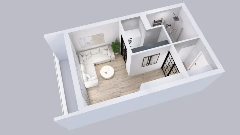 Prodej bytu 1+kk, Jilemnice, Jaroslava Havlíčka, 33 m2