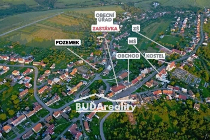 Prodej pozemku pro bydlení, Halenkovice, 917 m2