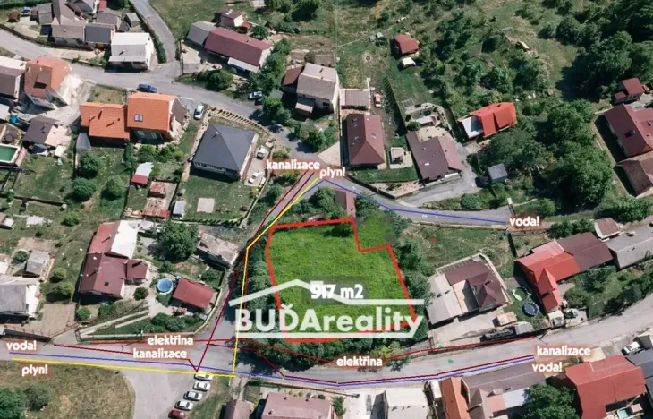 Prodej pozemku pro bydlení, Halenkovice, 917 m2