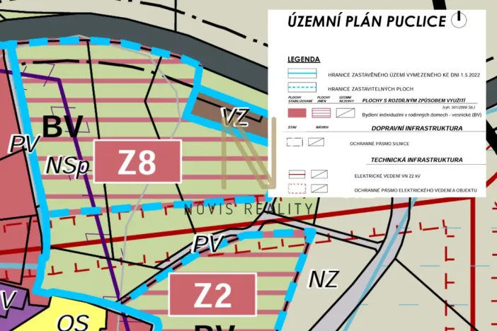 Prodej pozemku pro bydlení, Puclice, 3058 m2