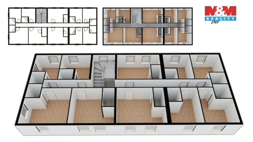 Prodej ubytování, Mukařov, 620 m2